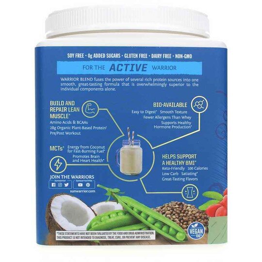 Warrior Blend Organic Protein, SUW